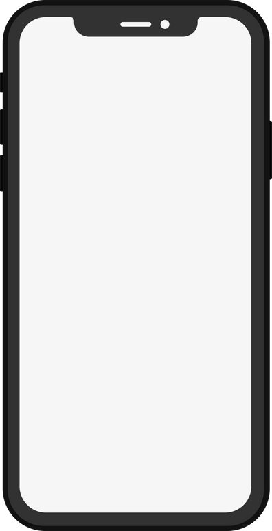 Blank Screen Smartphone Illustration